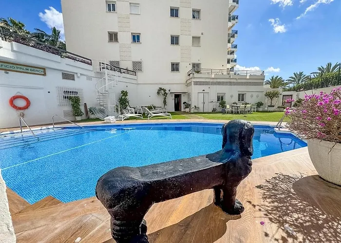 Palm 2f A Stylish Seaside With Parking Апартаменты Марбелья