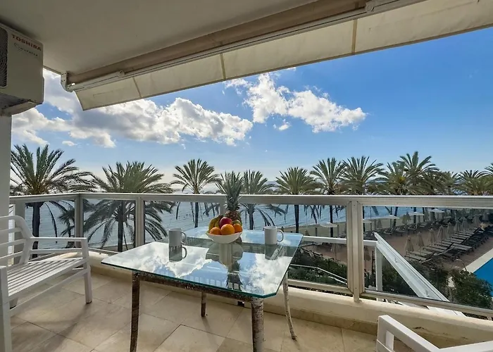 Апартаменты Palm 2f A Stylish Seaside With Parking