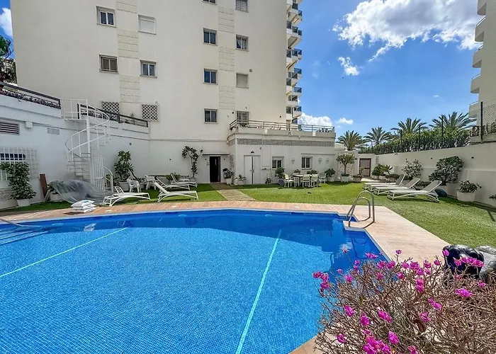 Palm 2f A Stylish Seaside With Parking Апартаменты Марбелья